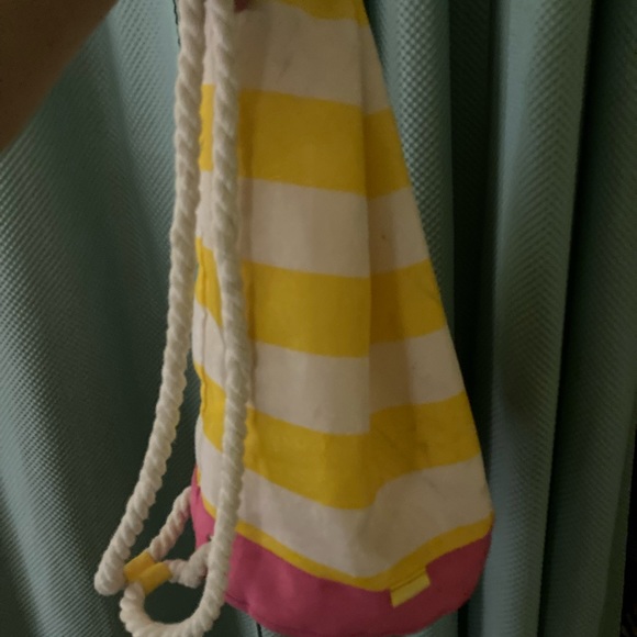 Fabric Drawstring Backpack - Picture 3 of 4